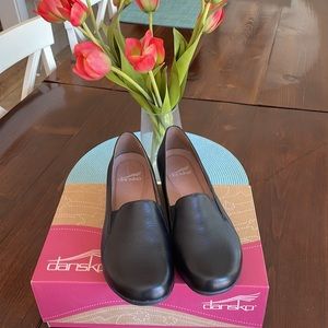 Dansko - Black Nappa Farah Slip-Ons